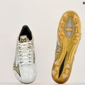 Scarpe da calcio Mizuno da uomo Αlpha Elite MD bianco/oro/nero 11