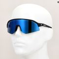 Occhiali da sole Alpina Sonic Q-Lite nero opaco/blu specchiato 9