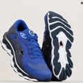 Scarpe da corsa da uomo Mizuno Wave Sky 7 naviga nel web/argento/azzurro 9