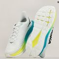 Scarpe da corsa da donna HOKA Mach 5 in vetro bianco/blu 10