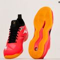 Scarpe da pallavolo da uomo Mizuno Wave Dimension rosso radioso/bianco/carota 9