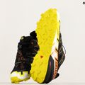 Scarpe da corsa da uomo Salomon Speedcross 6 GTX nero/zolfo primavera/uccello del paradiso 10