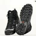 Scarpe da trekking da uomo Salomon Cross Hike MID GTX 2 nero/nero/magnete 12