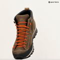Scarpe da trekking da uomo Lomer Bio Naturale Mid Mtx Suede saloon/arancio 10