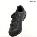 Scarpe da ciclismo MTB da uomo Northwave Hammer Plus nero/grigio scuro 9