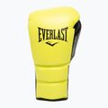 Everlast Powerlock 2 Laced Pro Training guantoni da boxe giallo neon 8