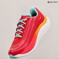Scarpe da corsa HOKA Mach X cerise/cloudless da uomo 9