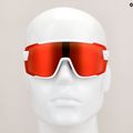 Occhiali da sole Smith Wildcat bianco/romapop rosso a specchio 8