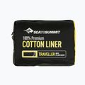 Inserto per sacco a pelo Sea to Summit Premium Cotton Standard Rect verde 2
