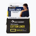 Inserto per sacco a pelo Sea to Summit Premium Cotton Standard Rect verde 3