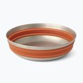 Sea to Summit Detour Ciotola pieghevole in acciaio inox 915 ml bombay brown