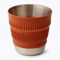 Sea To Summit Detour Tazza da viaggio pieghevole in acciaio inox da 475 ml bobay brown
