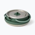Sea To Summit Detour Bollitore da viaggio pieghevole in acciaio inox da 1,6 l verde 3