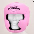 Top King Casco da boxe rosa a copertura totale 8