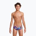 Boxer da nuoto per bambini Funky Trunks Sidewinder, ciambelle da inzuppare 5