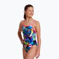 Funkita Costume da bagno intero con cinturino singolo per bambini, bel air beats 5