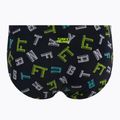 Boxer da bagno da uomo Funky Trunks Classic Trunks nero 2
