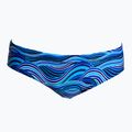 Slip da bagno uomo Funky Trunks Classic Briefs blu/bianco 4