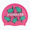 Funkita Cuffia da nuoto in silicone rosa