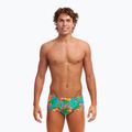 Boxer da bagno da uomo Funky Trunks Classic Trunks blue hawaii 2