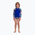 Camicia da bagno Funky Trunks Zippy Rash Vest per bambini in fiore 2