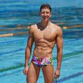 Boxer da bagno da uomo Funky Trunks Classic Trunks a getto d'inchiostro 4