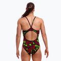 Costume intero da donna Funkita Diamond Back One Piece nero rosa 3