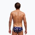 Slip da bagno da uomo Funky Trunks Classic Brief carta liscia 2
