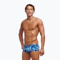 Boxer da bagno da uomo Funky Trunks Sidewinder Trunks Cappellini in pile