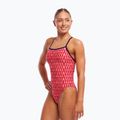 Funkita Tie Me Tight Costume da bagno intero da donna Rosso