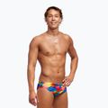 Slip da bagno uomo Funky Trunks Classic Brief accarezzato