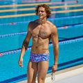 Boxer da bagno da uomo Funky Trunks Sidewinder Trunks warp tour 3