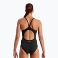 Costume da bagno intero Funkita Diamond Back Donna Ancora Nero 2