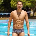 Boxer da bagno da uomo Funky Trunks Classic Trunks segnali spaziali 5