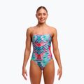 Funkita costume da bagno intero donna Strapped In One Piece increspato riflettere 2
