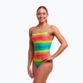 Costume da bagno intero donna Funkita Diamond Back One Piece che fonde il caos 3