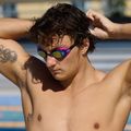 Occhiali da nuoto Funky XT Machine Mirror rosa ombra 5