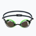 Occhiali da nuoto Funky XT Machine Mirror team verde 2