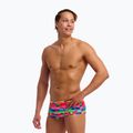 Boxer da bagno uomo Funky Trunks Sidewinder Trunks free foliage 2