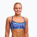 Reggiseno da bagno Funkita Sports Top blue bits