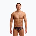 Slip da nuoto uomo Funky Trunks Classic Brief in rainbow 2