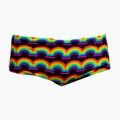 Boxer da nuoto per bambini Funky Trunks Sidewinder Trunks rainbowie