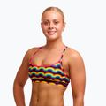 Reggiseno da bagno Funkita Sports Top rainbowie