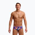 Slip da nuoto uomo Funky Trunks Classic Brief fault lines 2
