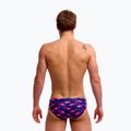 Slip da nuoto uomo Funky Trunks Classic Brief flocked up 4