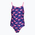 Costume da bagno intero da bambina Funkita Diamond Back One Piece flocked up
