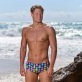 Boxer da nuoto da uomo Funky Trunks Sidewinder Trunks pine gap 3