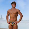 Boxer da nuoto uomo Funky Trunks Sidewinder Trunks berry good 4