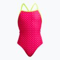 Costume da bagno intero bambino Funkita Strapped In One Piece pink proton