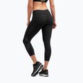 Leggings da allenamento da donna 2XU Motion Mid-Rise Compression 7/8 nero/punto logo riflettente 4